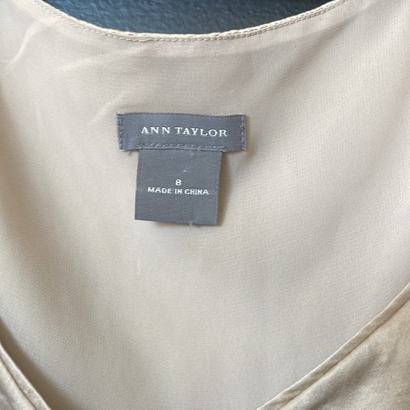 Ann Taylor silk blouse - Picture 2 of 4